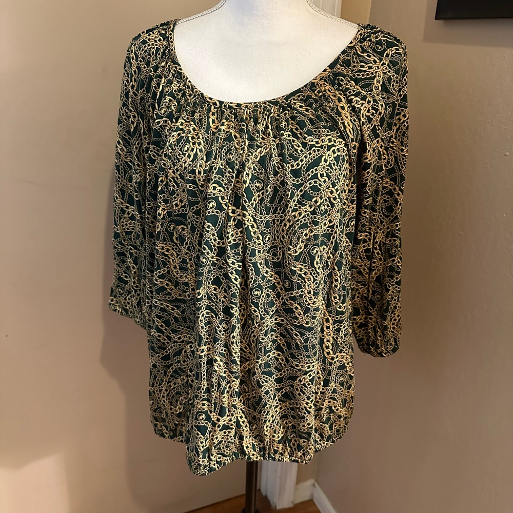 Michael Kors top. Size 1X - Picture 3 of 9
